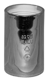 Faluplast, Falu Vulk 74615, Skarvmuff, med gummittning, frkromad i gruppen Avlopp / PVC- och PP-rr / Inomhusavlopp hos Din VVS-Butik (2910384)