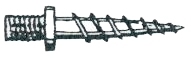 M6x30 skruvstift f plast-clips i gruppen Rr & rrdelar / Rrdelar & kopplingar / Fstdetaljer hos Din VVS-Butik (3810413)