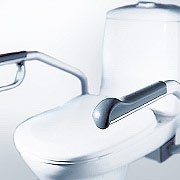 Ido, WC-armstd, aluminium i gruppen Sanitet / WC-stolar / Armstd hos Din VVS-Butik (7972781)