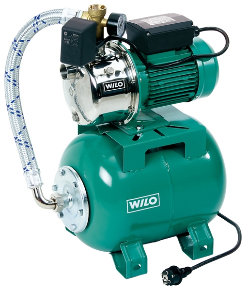 Wilo Pumpautomat, HWJ 203 EM, med trycktank, 20L | Pump- och va