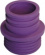 Faluplast, Falu 85049, Gumminippel, violett, 45/32-40mm