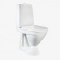 Seven D WC-stol, dolt avlopp, utan skruvhl, vit
