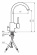 Tapwell EVO184 Kksblandare Med Diskmaskinsavstngning - Krom
