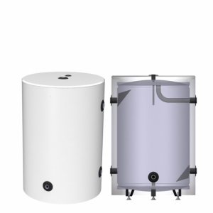 Bor TIP-120L Buffert-/Volymtank i gruppen Vrme / Ackumulatortankar / Isolerade / < 500 Liter hos Din VVS-Butik (0122-000000)