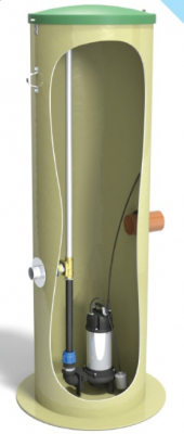 BAGA Villa 60-70 med pump GD20A, 3-fas pump i gruppen Pumpar / Pumpstationer hos Din VVS-Butik (1044944)