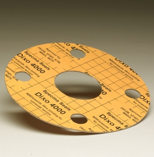 DIXO 4000, Flänspackning, DN25, 34x64x1,5mm, PN6 i gruppen Rör & rördelar / Stålrör / Flänsar & rördelar hos Din VVS-Butik (1504889)