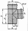 BLCHER, EuroPipe, Grenrr, 2muff, rd i gruppen Rr & rrdelar / Rostfria rr / Rostfria/syrafasta Rrdelar hos Din VVS-Butik (1550105)