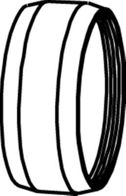 FPL381, Kona, dubbel, 12 i gruppen Rr & rrdelar / Rrdelar & kopplingar / Klmringskopplingar hos Din VVS-Butik (1869506)