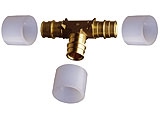 Uponor, Q&E DR, T-rr, 15x15x15 i gruppen Rr & rrdelar / PEX rr/-kopplingar hos Din VVS-Butik (1870256)