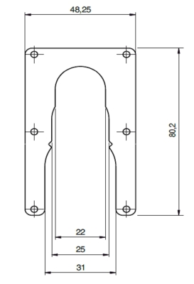 Broen, Henco RF, Rrfixering, fr fixering av rr vid regel, stl i gruppen Rr & rrdelar / PEX rr/-kopplingar hos Din VVS-Butik (1877332)