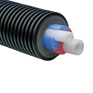 Uponor, Ecoflex Aqua Twin, PEX-rrskulvert,  50+32 /175mm i gruppen Rr & rrdelar / Kulvertrr / PEX Kulvert hos Din VVS-Butik (2190572)