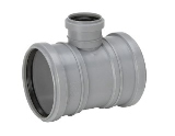 Uponor HTP, Grenrr, 3 muffar, 50x88,5, PP i gruppen Avlopp / PVC- och PP-rr / Markavlopp hos Din VVS-Butik (2318386)