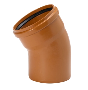 Markböj, 200x30°, PVC | Markavlopp - PVC- och PP-rör - Avlopp