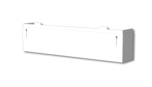 LK, VT RF 800-95, Sockel, vit ral 9010, pulverlack i gruppen hos Din VVS-Butik (2419237)