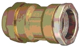 Holmgrens metall, Isiflo 100, Rak koppling, 34mm x 32mm, avzinkningshrdig mssing i gruppen Rr & rrdelar / Plastrrskopplingar hos Din VVS-Butik (2500022)