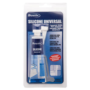 Silicone univ. 70ml transp i gruppen Rr & rrdelar / Rrdelar & kopplingar / Fstdetaljer hos Din VVS-Butik (306210)