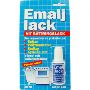 Emaljlack p flaska 20ml i gruppen Rr & rrdelar / Rrdelar & kopplingar / Fstdetaljer hos Din VVS-Butik (306300)