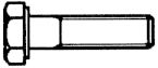 Ahlsell, M6S , Sexkantskruv, M10x40mm i gruppen Rr & rrdelar / Rrdelar & kopplingar / Fstdetaljer hos Din VVS-Butik (3821402)