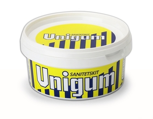 UNIGUM 971, Sanitetskitt, 0,5kg burk i gruppen Rr & rrdelar / Rrdelar & kopplingar / Fstdetaljer hos Din VVS-Butik (4050750)