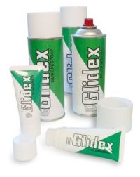 Glidex , Silikonglidmedel, 0,5 kg sprayburk i gruppen Rr & rrdelar / Rrdelar & kopplingar / Fstdetaljer hos Din VVS-Butik (4051316)