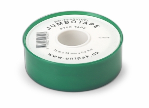 Jumbotape, Gngttningstape, B=19mm x 200 my, L=15m i gruppen Rr & rrdelar / Rrdelar & kopplingar / Fstdetaljer hos Din VVS-Butik (4054019)