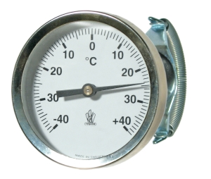 RX-117-56, Anliggningstermometer, hus 66mm, -40C till +40C, metall i gruppen Ventiler / Mtare med tillbehr hos Din VVS-Butik (5140314)