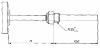 RX1202H-150, Termometer, hus 66mm, 0C till +120C i gruppen Ventiler / Mtare med tillbehr hos Din VVS-Butik (5141133)