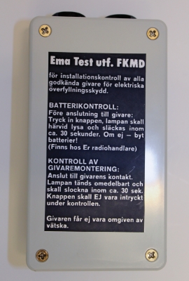 FKMD, Testinstrument i gruppen Vrme / Oljetankar hos Din VVS-Butik (5636014)