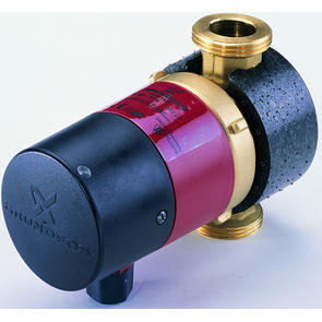 Grundfos Tappvarmvattenpump, UP 20-14BXT, med ventil och termostat, G32 i gruppen Pumpar / VVC-pumpar hos Din VVS-Butik (5803058)