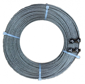 Upphngningswire, med 2 wirels, 40m, rostfritt, syrafast stl i gruppen Pumpar / Djupbrunnspumpar / Tillbehr hos Din VVS-Butik (5854732)