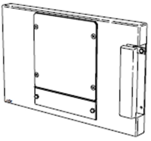 NIBE Pelletsbrnnarlucka Vedex 3300 i gruppen Vrme / Vrmepannor / Reservdelar/Tillbehr / vrigt hos Din VVS-Butik (6181282)