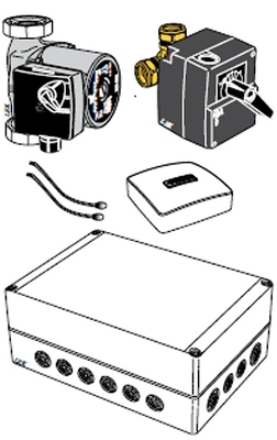 NIBE AB, ECS 40, Shuntgrupp i gruppen Vrme / Vrmepumpar / Reservdelar/tillbehr hos Din VVS-Butik (6247493)