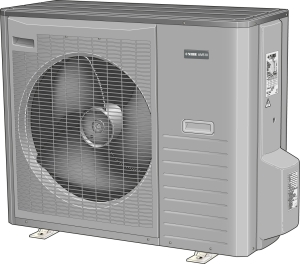 NIBE AB, Split AMS 10-8 , Uteluftsvrmepump, inverterstyrd, med trgvrmare, gr i gruppen  hos Din VVS-Butik (6250868)