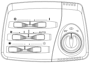 Frico, PCER2, Manverpanel i gruppen Vrme / Radiatorer/Element / Flkt luftvrme hos Din VVS-Butik (6726932)