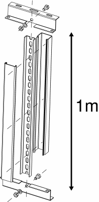 ADPK   , Pendelmontagesats, 2 st pendlar l 1000 mm  i gruppen Vrme / Radiatorer/Element / Flkt luftvrme hos Din VVS-Butik (6727060)