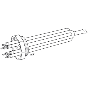 NIBE AB,  IU31, Elpatron, R 50 , 250 mm i gruppen Vrme / Elpatroner hos Din VVS-Butik (6952014)