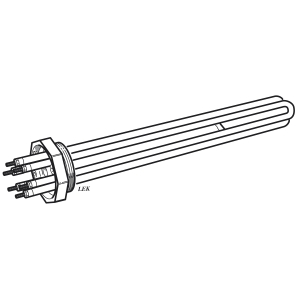 NIBE AB, IU36, Elpatron, R 50, 400 mm i gruppen Vrme / Elpatroner hos Din VVS-Butik (6952055)