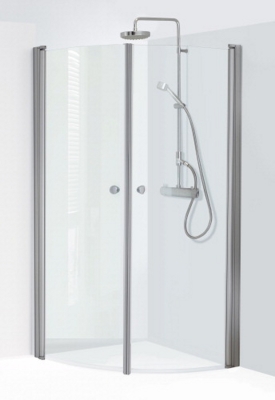 If Space 2000 SBVK900H, Duschhrna, klartglas, 900x1900 i gruppen Sanitet / Dusch / Duschvggar hos Din VVS-Butik (7392618)