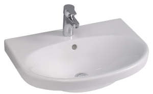 Gustavsberg, Nautic 5556, Tvttstll, utan blandarhl, 560x430mm i gruppen Sanitet / Handfat / Tvttstll hos Din VVS-Butik (7455074)