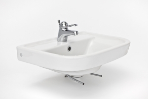 GBG 2600, Tvättställspaket, Oras Saga 1-greppsblandare i gruppen Sanitet / Handfat / Tvättställ hos Din VVS-Butik (7601426)