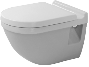 Duravit WC-stol, Starck3, vgghngd. i gruppen Sanitet / WC-stolar / Vgghngd hos Din VVS-Butik (7789235)