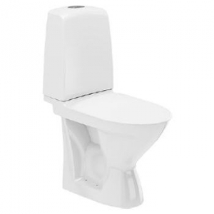 If Spira 6262, WC-stol, universalls, vit, mjuksits i gruppen Sanitet / WC-stolar / Universal S+P hos Din VVS-Butik (7796167)