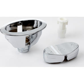 If, Cera, Vippknappsats, krom i gruppen Sanitet / WC-stolar / Reservdelar/Tillbehr WC hos Din VVS-Butik (7925496)