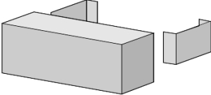 Rebase AB, Vgghylla, vit, 600x200x217mm (BxDxH), galvaniserad plt i gruppen Sanitet / Tillbehr/armaturer / vrigt hos Din VVS-Butik (7972501)