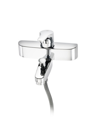 Gustavsberg, Nautic, Badkarsblandare, fast pip med dragomkastare, 150c/c i gruppen Sanitet / Blandare / 1-grepps hos Din VVS-Butik (8114173)