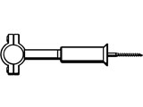 FMM, Klammer, med verfall, 19, L=55-115 i gruppen Sanitet / Dusch / Duschutrustning hos Din VVS-Butik (8180413)