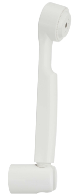 Handdusch, med vggfste, vit, plast i gruppen Sanitet / Dusch / Duschutrustning hos Din VVS-Butik (8183634)