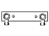 Fmm 2099-1600 blandarfste m26 i gruppen Sanitet / Tillbehr/armaturer / Nipplar/kopplingar/fsten hos Din VVS-Butik (8188682)