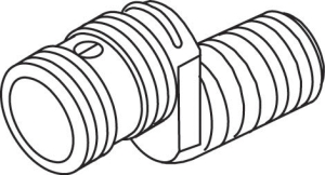 Excenterkoppling, utvndig gnga, G15xG20, 16 mm excentrisk, frnicklad i gruppen Sanitet / Tillbehr/armaturer / Nipplar/kopplingar/fsten hos Din VVS-Butik (8188912)