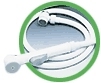 Handy, Duschhandtag, med avstngning vgghllare, vit i gruppen Sanitet / Dusch / Duschutrustning hos Din VVS-Butik (8189412)
